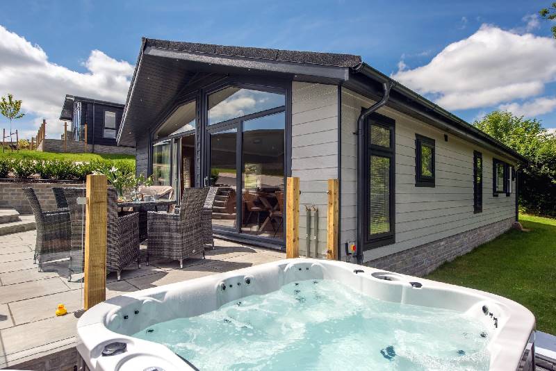 More information about Saffron Lodge, 24 Roadford Lake Lodges - ideal for a family holiday