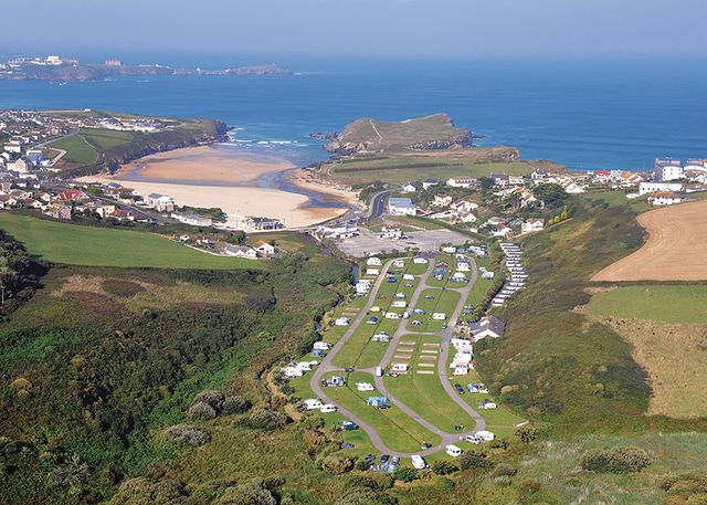 Porth Beach Holiday Park, Newquay,Cornwall,England